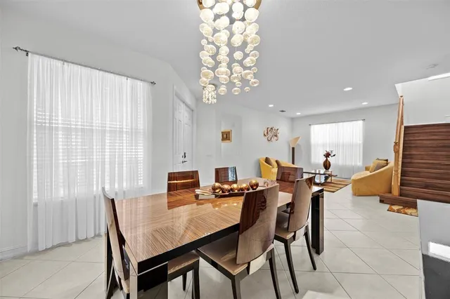 a view of a workspace with furniture