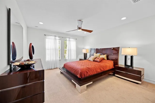 a view of a patio with lake view and a ocean view