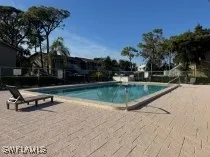 a view of a park with a bench