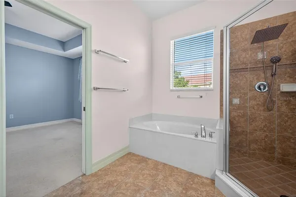 a front view of building with yard