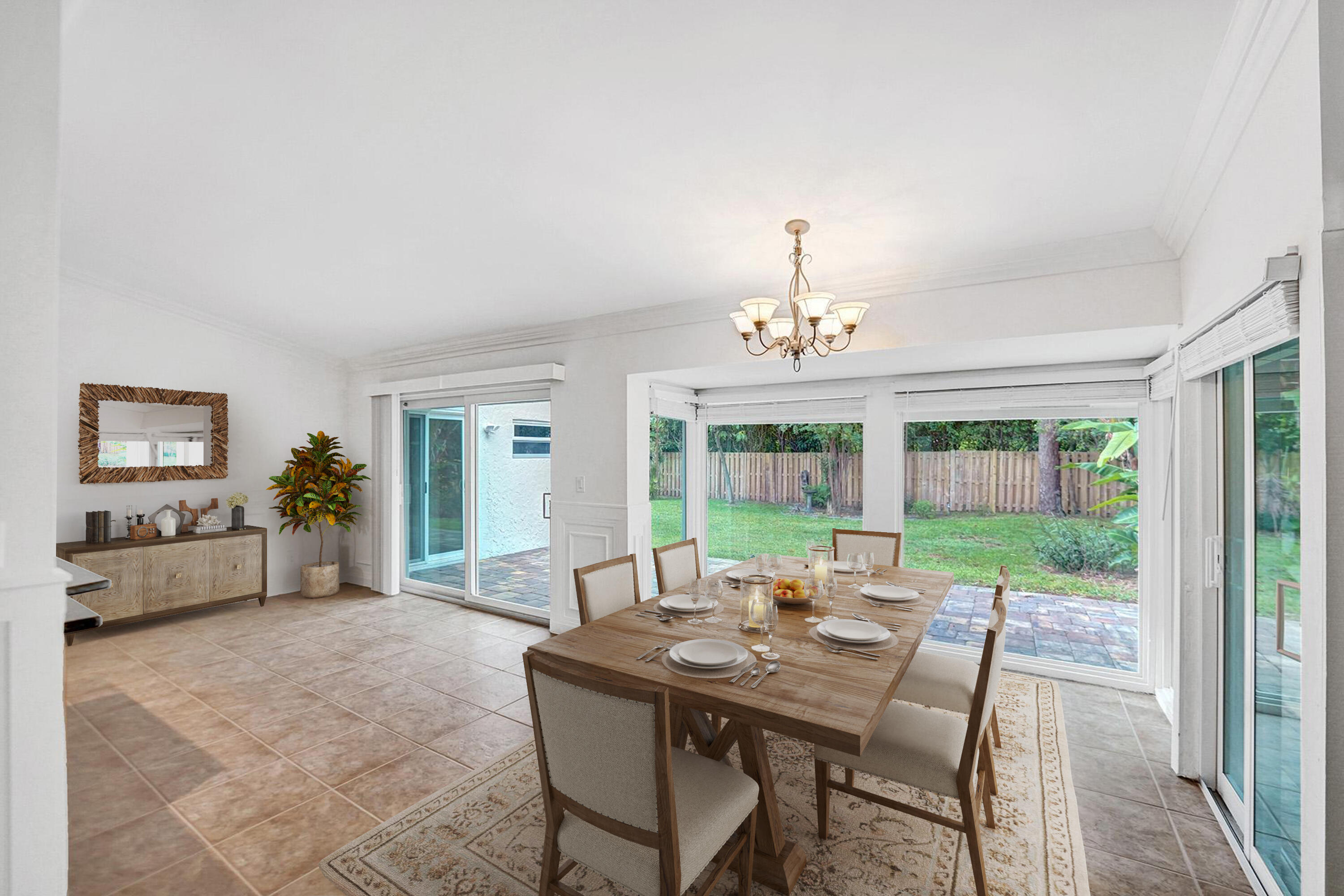 2941 Northwest 24th Way Boca Raton, FL 33431 - Photo 12 of 53 a view of a dining room with furniture window and outside view