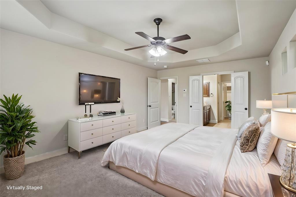 1119 Highgate Road Forney, TX 75126 - Photo 17 of 40 Virtually Staged Master Bedroom