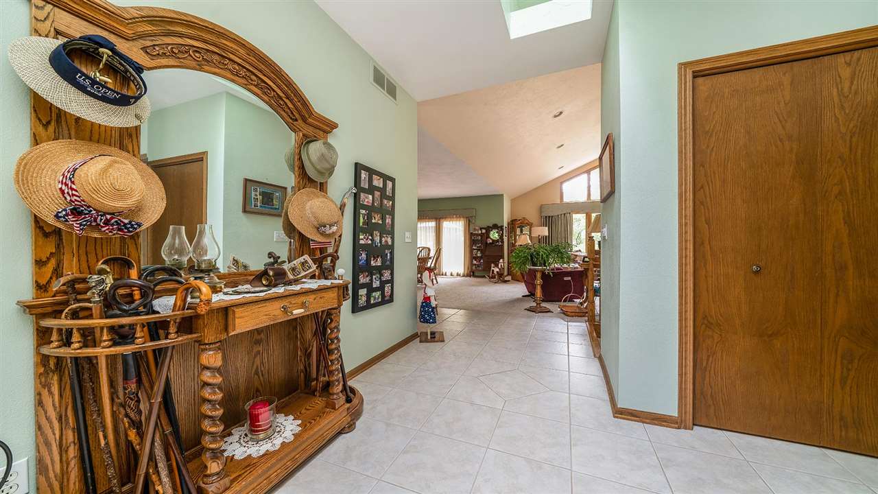 15406 Wheeler Road Durand, IL 61024 - Photo 6 of 34 a view of an entryway with wooden floor