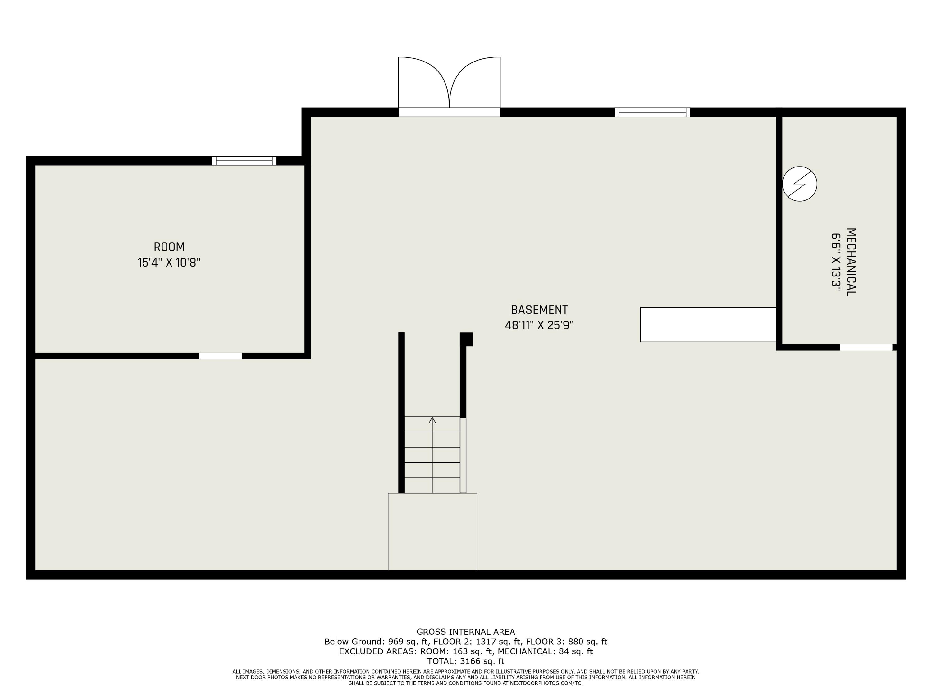 655 Johnson Road Ionia, MI 48846 - Photo 58 of 59 basement floor plan Johnson rd
