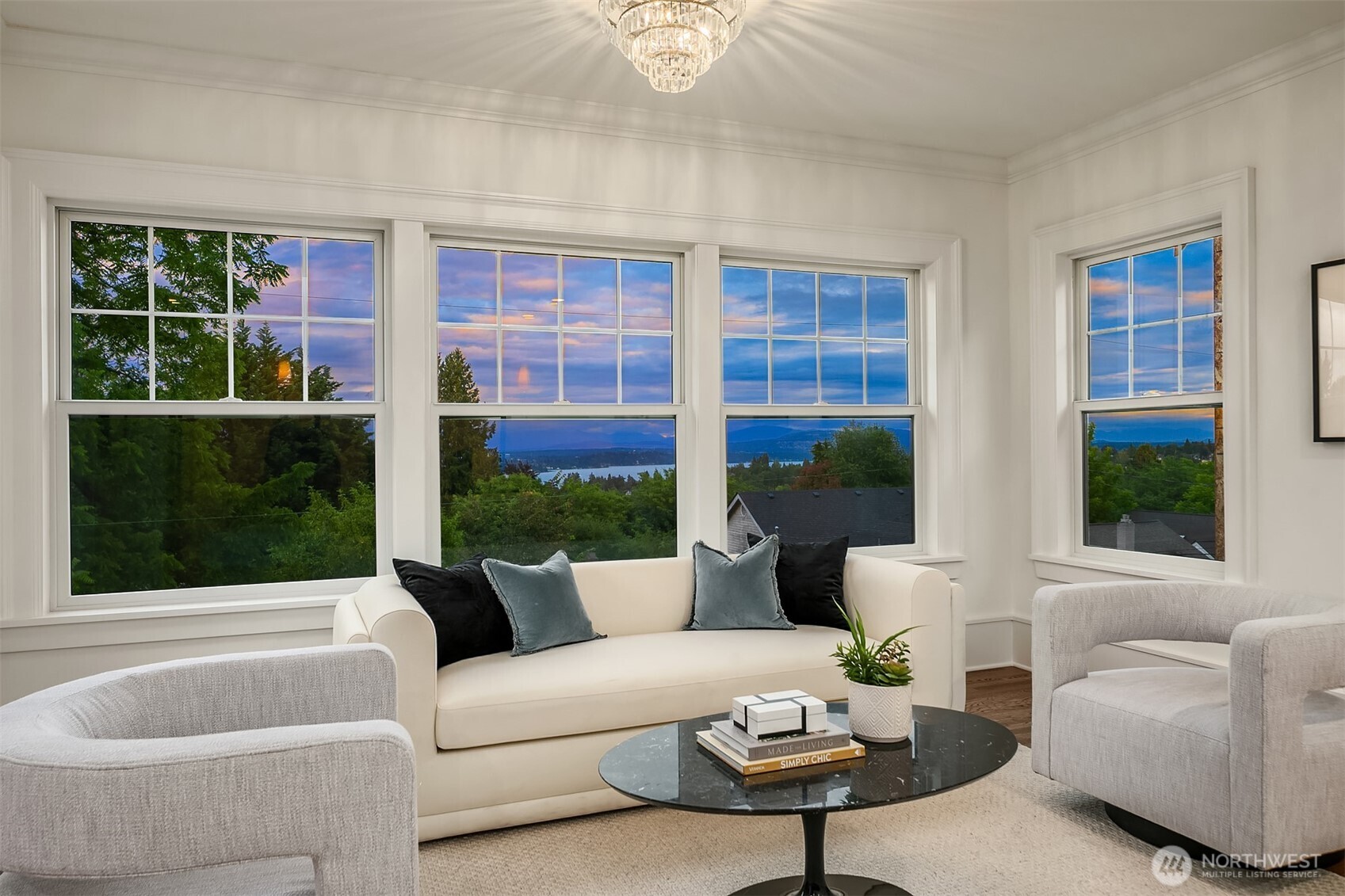 740 22nd Avenue East Seattle, WA 98112 - Photo 20 of 40 a living room with furniture and a large window