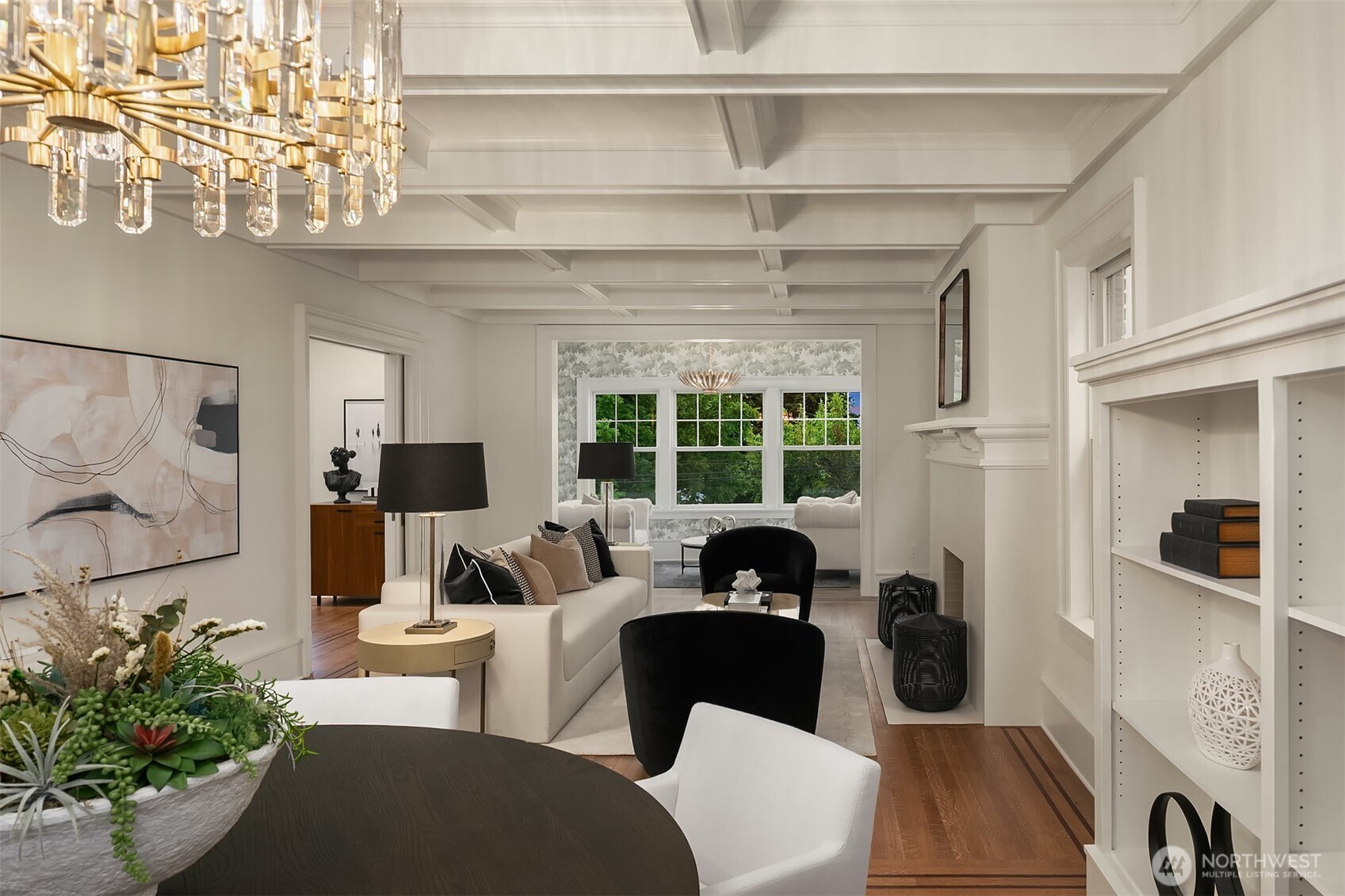 740 22nd Avenue East Seattle, WA 98112 - Photo 5 of 40 a living room with furniture and a large window