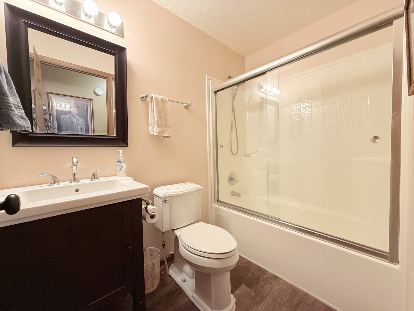 147 Hazel Road Simpson, IL 62985 - Photo 20 of 56 a bathroom with a toilet a sink and a mirror