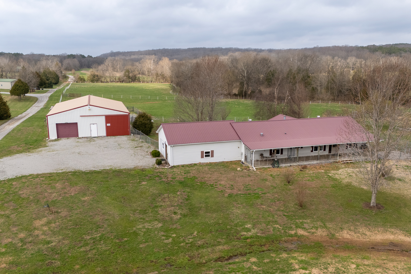 147 Hazel Road Simpson, IL 62985 - Photo 2 of 56 a view of a town with mountains in the background