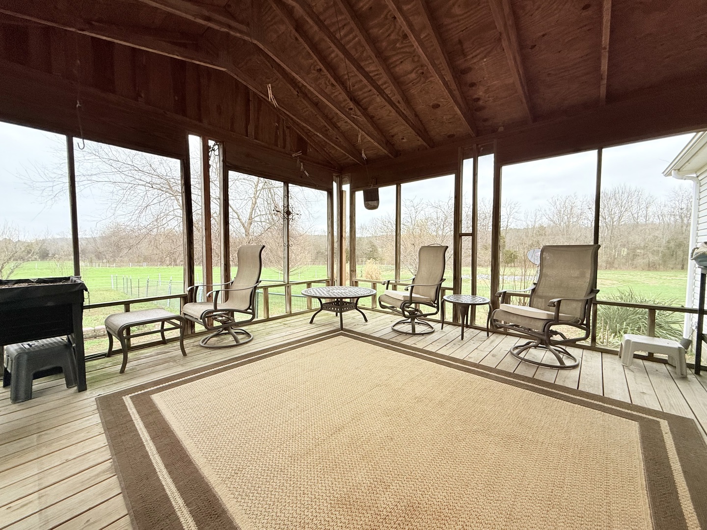 147 Hazel Road Simpson, IL 62985 - Photo 30 of 56 a view of a hall with wooden floor
