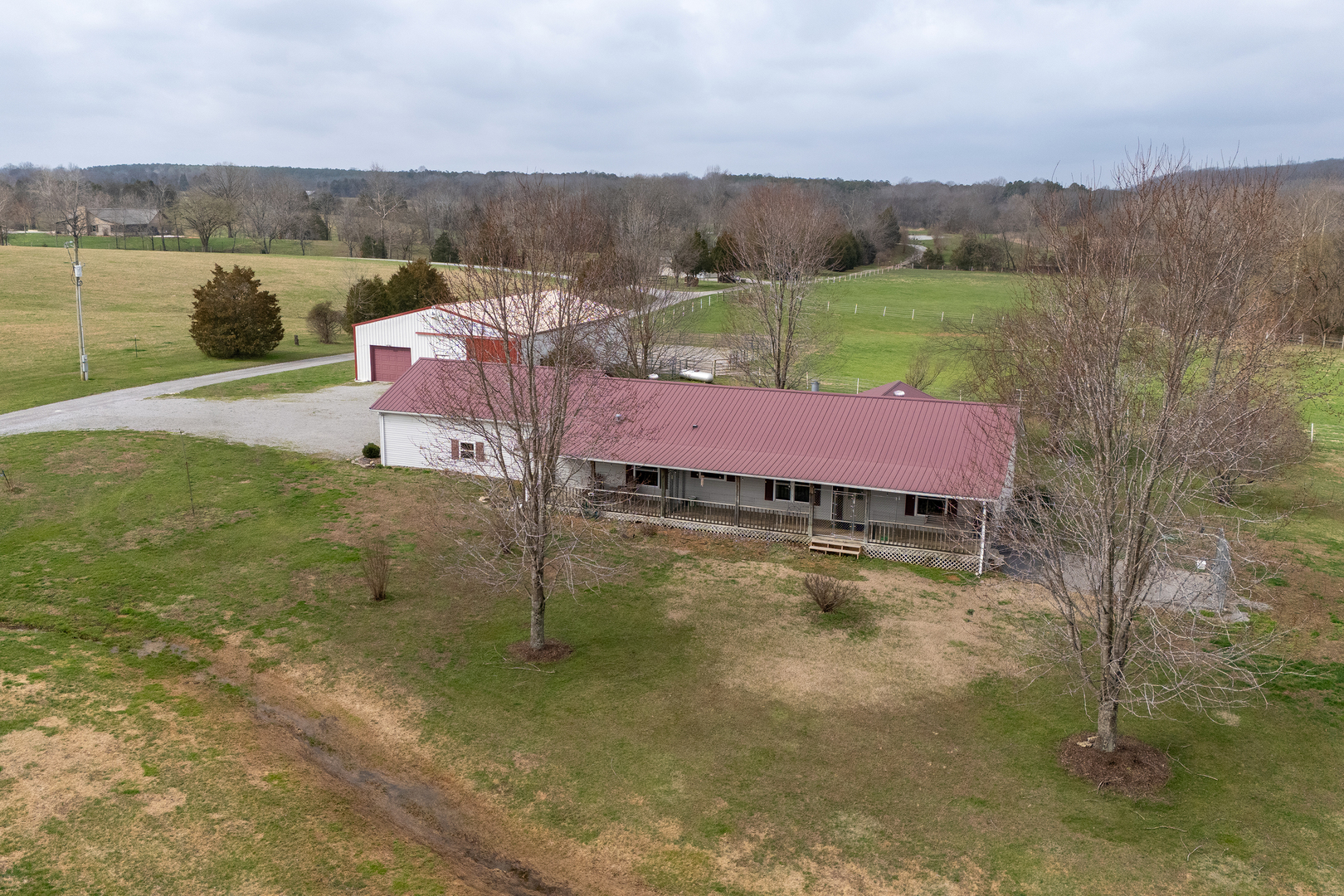 147 Hazel Road Simpson, IL 62985 - Photo 5 of 56 a view of a lake with outdoor space