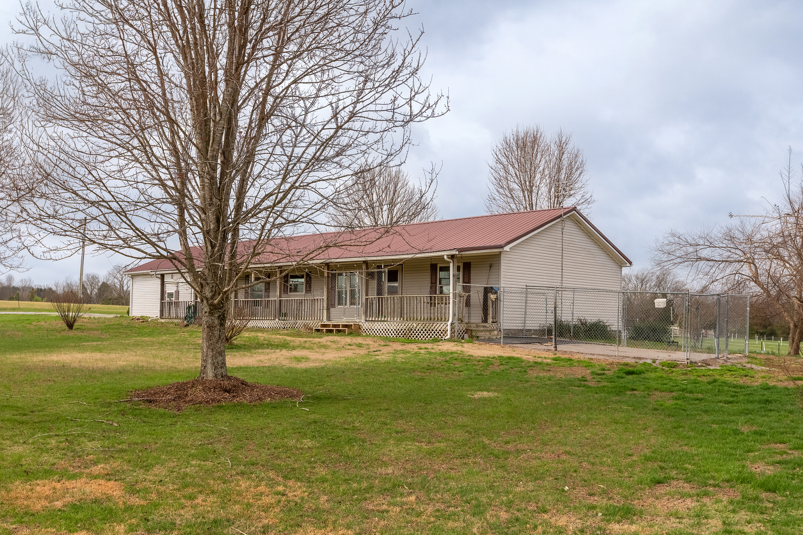 147 Hazel Road Simpson, IL 62985 - Photo 54 of 56 a front view of a house with a yard