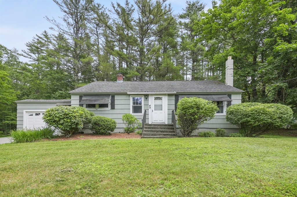 49 Winchendon Road Baldwinville, MA 01436 - Photo 1 of 33 front view of a house with a yard