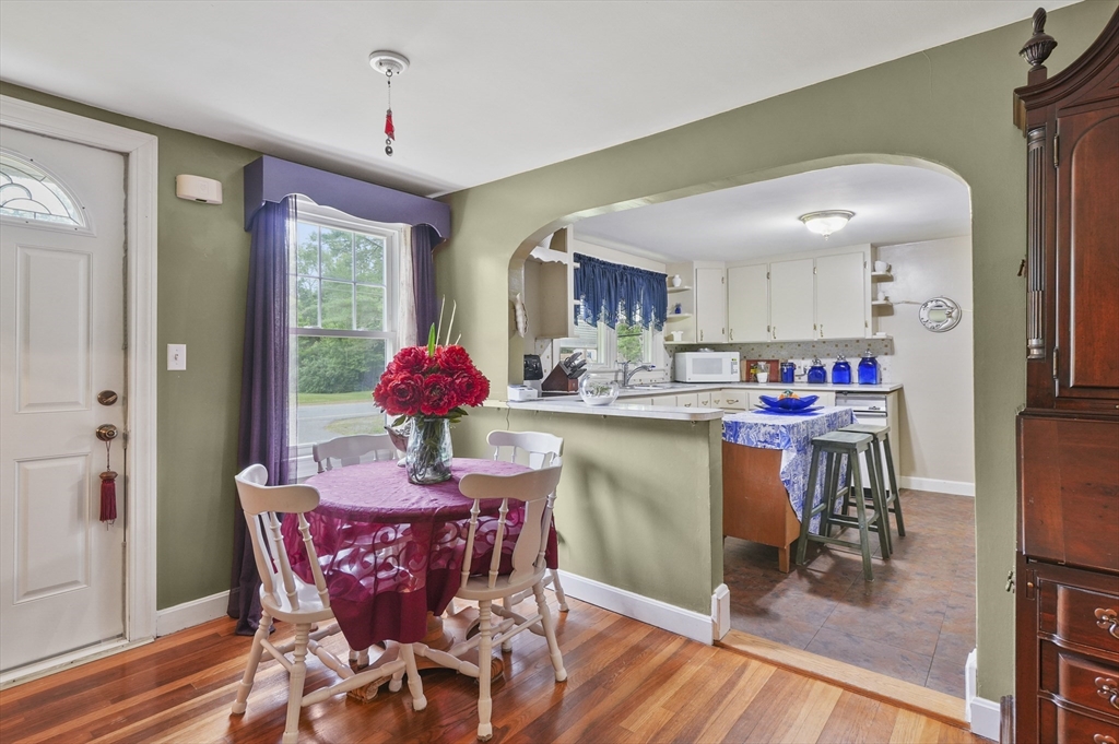 49 Winchendon Road Baldwinville, MA 01436 - Photo 11 of 33 a dining room with furniture and wooden floor