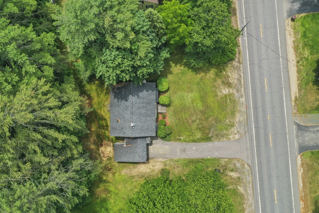 49 Winchendon Road Baldwinville, MA 01436 - Photo 30 of 33 an aerial view of a house with a garden