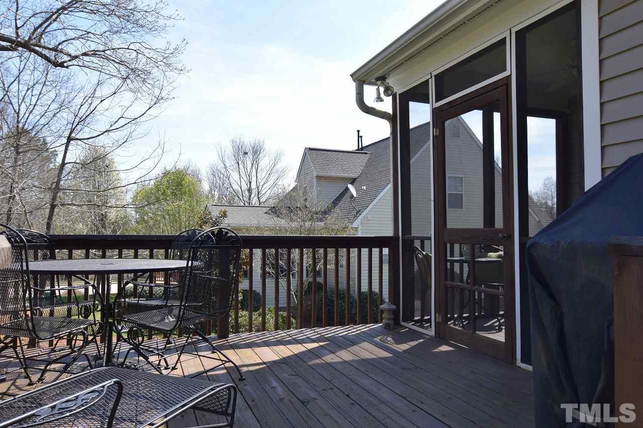 6404 Nowell Pointe Drive Raleigh, NC 27607 - Photo 13 of 24 a view of a chairs on the roof deck