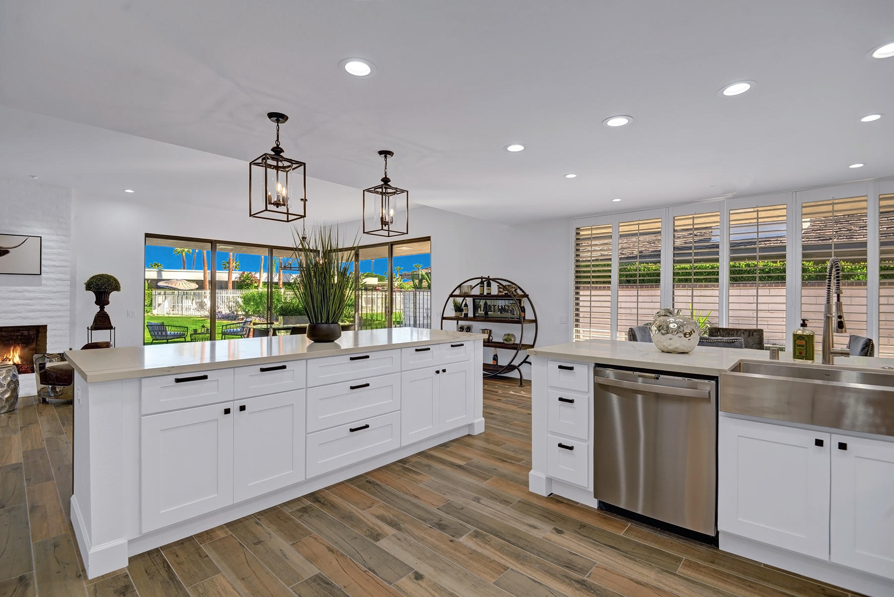 34 Duke Drive Rancho Mirage, CA 92270 - Photo 2 of 32 a kitchen with stainless steel appliances granite countertop a stove and cabinets