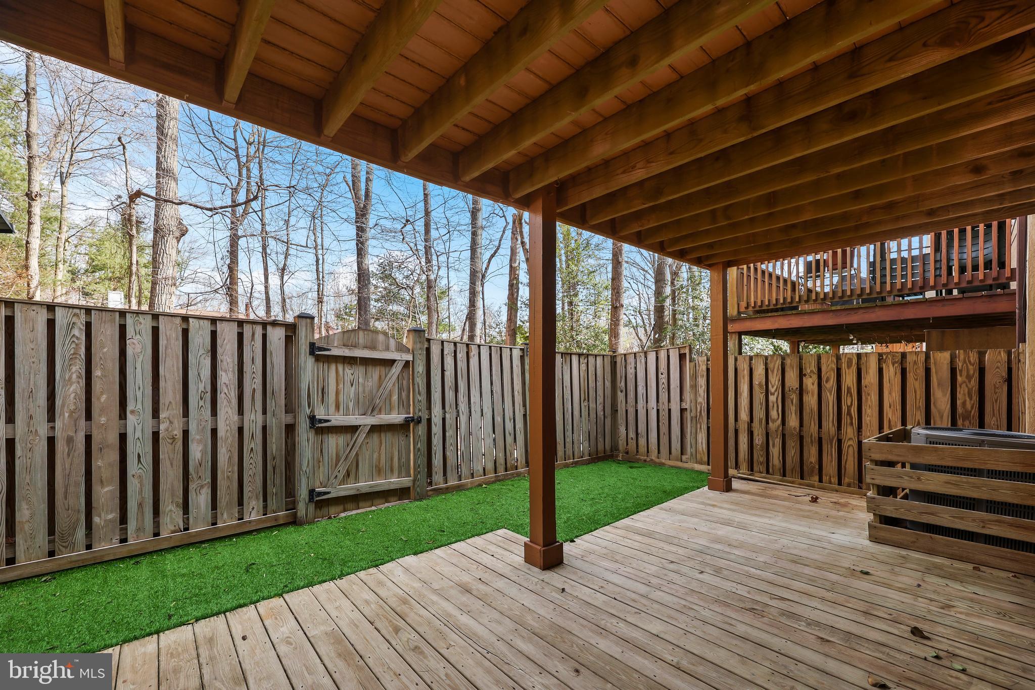 2306 Glade Bank Way Reston, VA 20191 - Photo 5 of 6 Rear patio fully fenced backyard