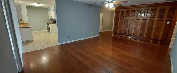 wooden floor in an empty room