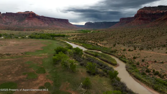a view of lake with mountain
