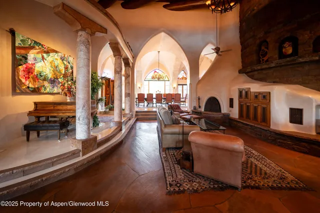 a view of a lake next to a building