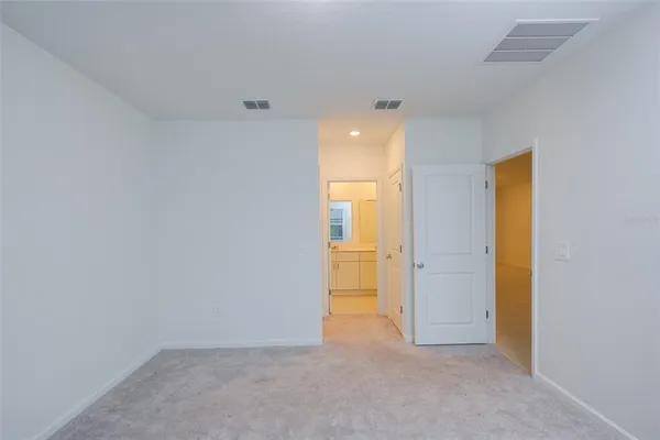 a view of empty room