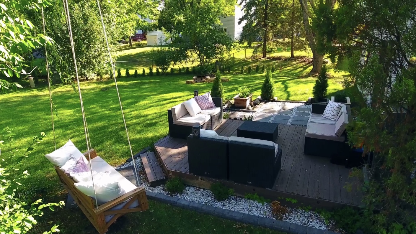 1407 Canyon Run Road Naperville, IL 60565 - Photo 22 of 22 a view of yard with seating area and garden