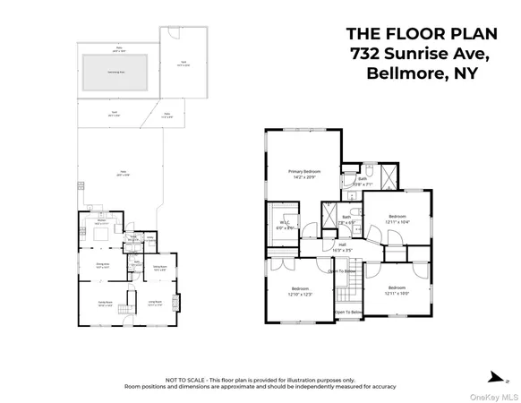 $1,100,000 | 732 Sunrise Avenue, Bellmore, NY 11710