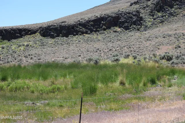 a view of a dry field