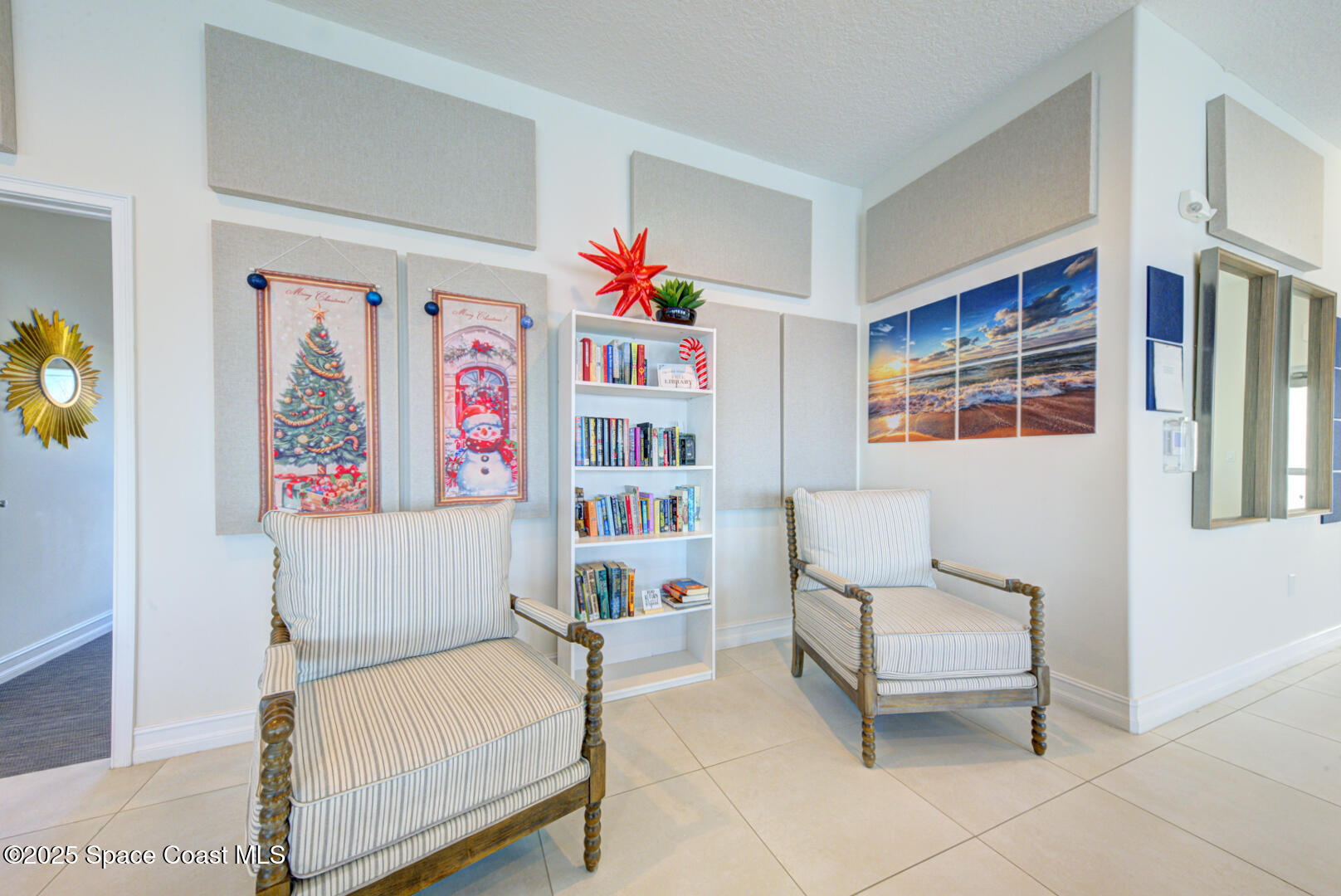 1805 Riverside Drive, Unit 504 Titusville, FL 32780 - Photo 45 of 48 a bedroom with furniture and a baby crib