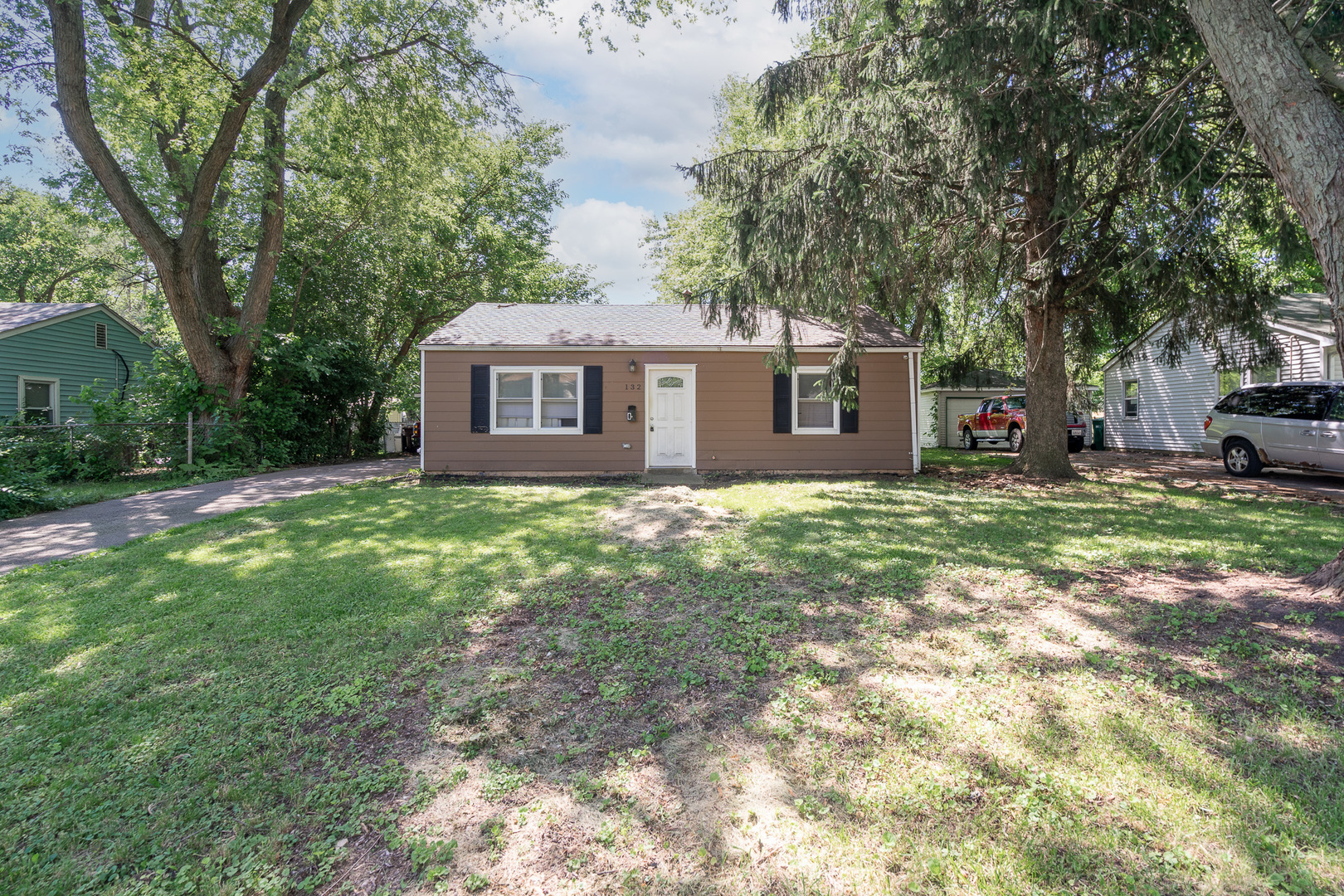 132 Edison Road Joliet, IL 60433 - Photo 16 of 18 front view of house with a yard