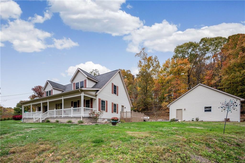 775 Meridian Road Renfrew, PA 16053 - Photo 2 of 25 Property has $ BR home and 2 Car detached garage with extra area lge enough for a small car or any equipment you may have. 220 Electric. Radiant heat installed but not hooked up.