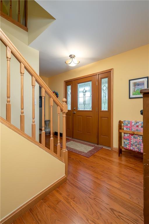 775 Meridian Road Renfrew, PA 16053 - Photo 9 of 25 Entry is new along with new oak flooring throughout .