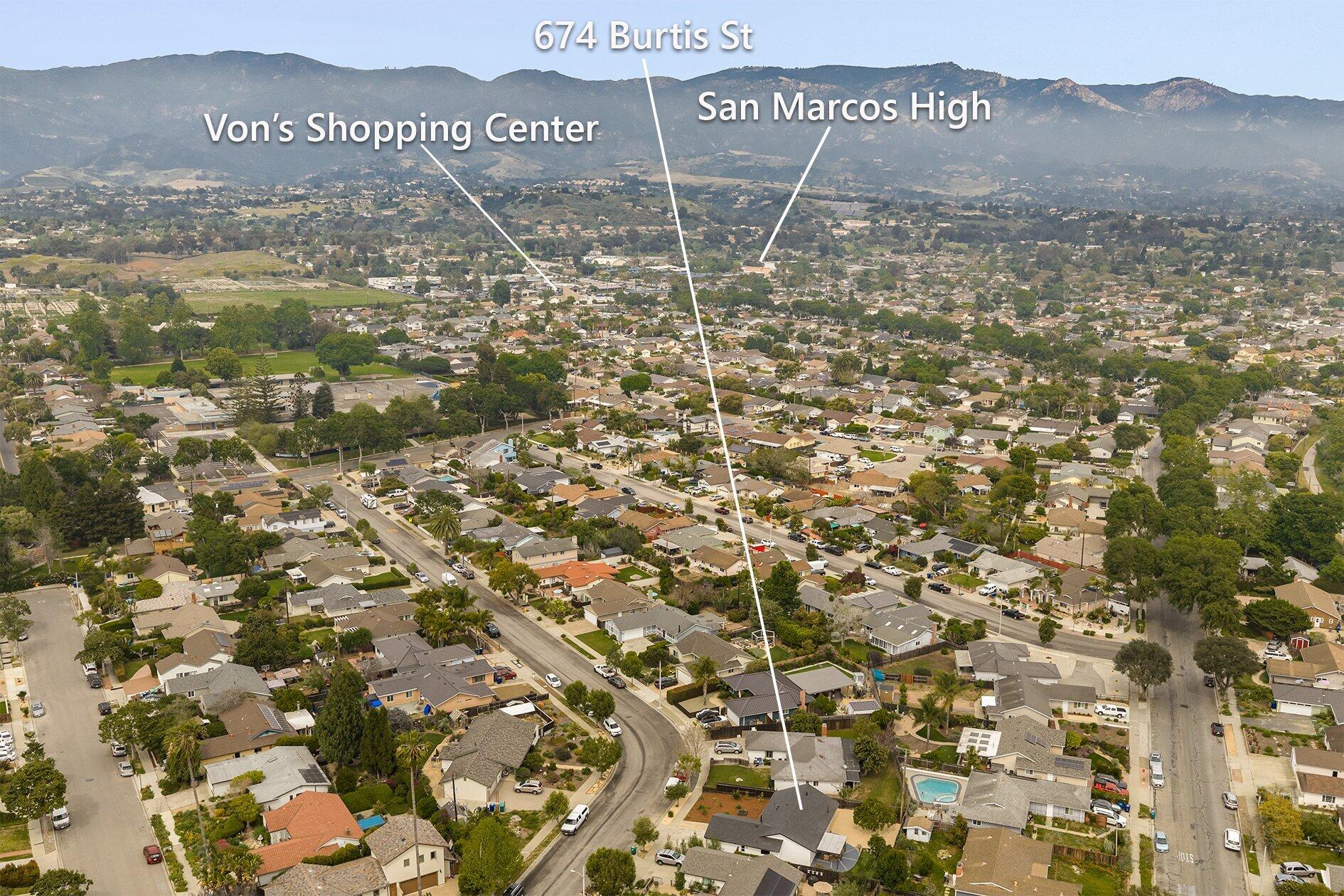 674 Burtis Street Santa Barbara, CA 93111 - Photo 27 of 29 a view of a backyard
