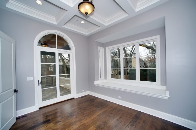 344 Forest Road Hinsdale, IL 60521 - Photo 12 of 25 an empty room with wooden floor and windows