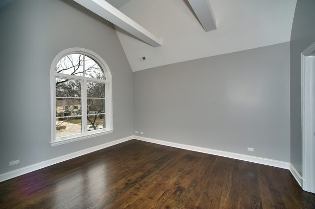 344 Forest Road Hinsdale, IL 60521 - Photo 19 of 25 wooden floor in an empty room with a window