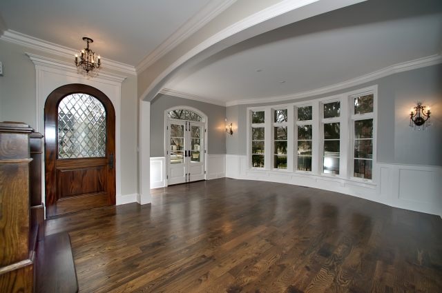 344 Forest Road Hinsdale, IL 60521 - Photo 3 of 25 a view of an empty room with wooden floor and a window