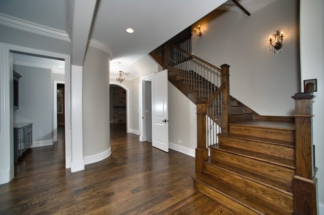 344 Forest Road Hinsdale, IL 60521 - Photo 5 of 25 a view of entryway and hall with wooden floor