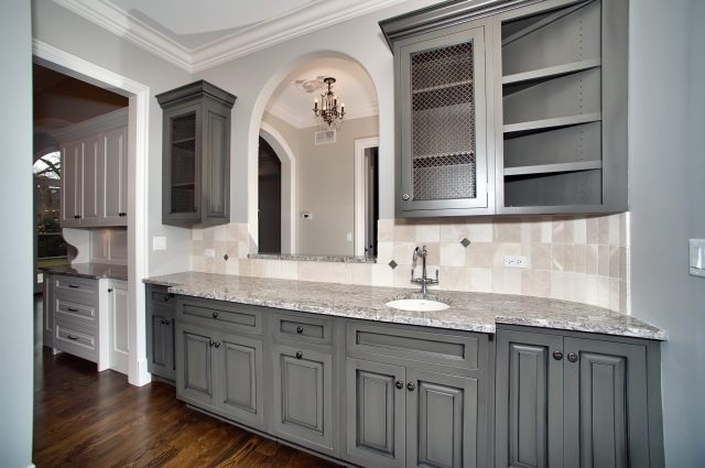 344 Forest Road Hinsdale, IL 60521 - Photo 6 of 25 a bathroom with a granite countertop double vanity sink and mirror