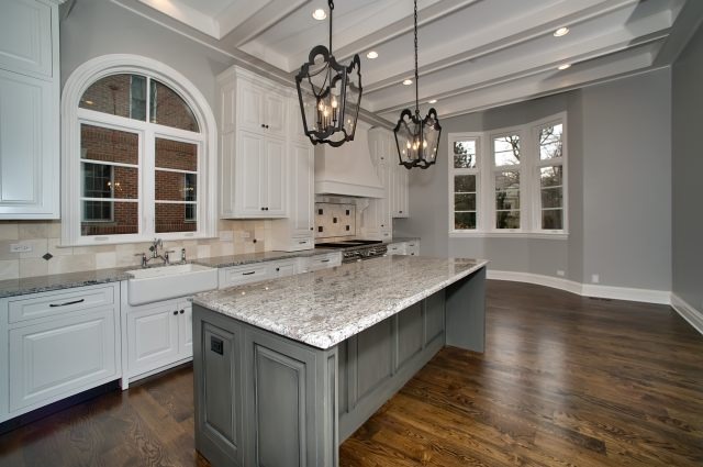 344 Forest Road Hinsdale, IL 60521 - Photo 7 of 25 a kitchen with stainless steel appliances granite countertop a sink and cabinets