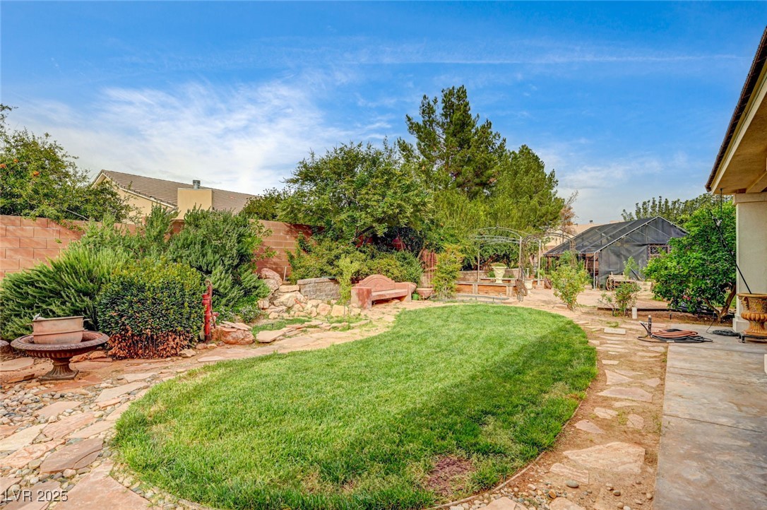1140 Mahoney Avenue Logandale, NV 89021 - Photo 35 of 51 View of yard featuring a patio