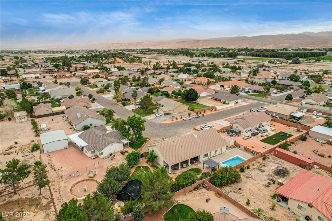 1140 Mahoney Avenue Logandale, NV 89021 - Photo 48 of 51 Aerial perspective of suburban area