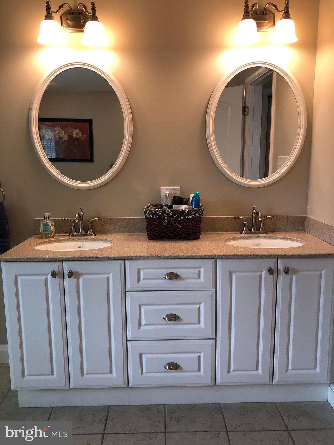8211 Alston Road Baltimore, MD 21204 - Photo 25 of 41 Large Master Bathroom- Double Sinks