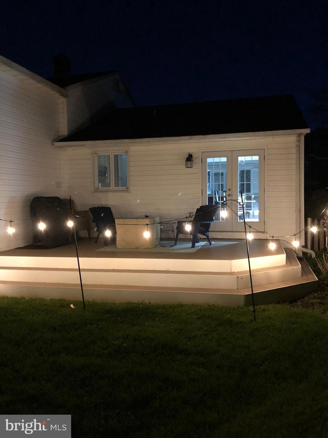 8211 Alston Road Baltimore, MD 21204 - Photo 40 of 41 Deck at Night