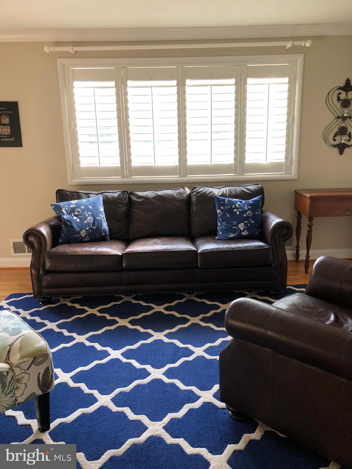 8211 Alston Road Baltimore, MD 21204 - Photo 6 of 41 Living Room -Plantation Shutters
