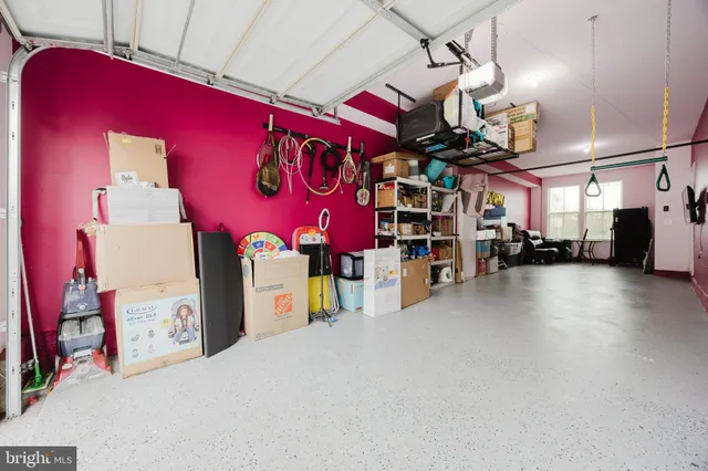 a view of storage and utility room