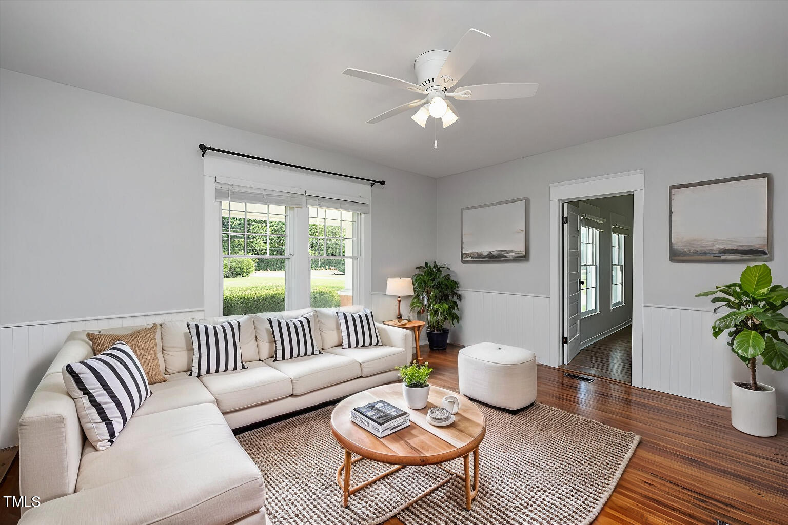 1933 Fletchers Chapel Road Durham, NC 27703 - Photo 3 of 61 main living area- virtually staged