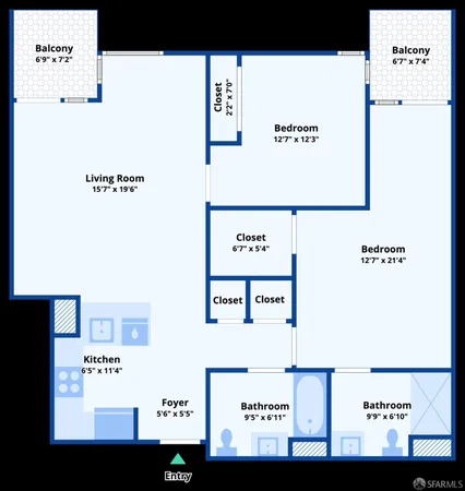 $4,000 | 451 Donahue Street, Unit 304, San Francisco, CA 94124