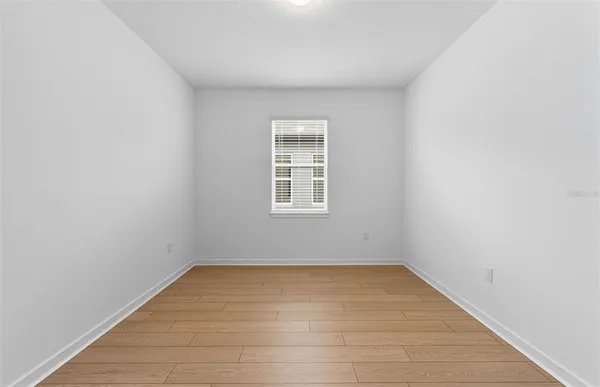 wooden floor in an empty room