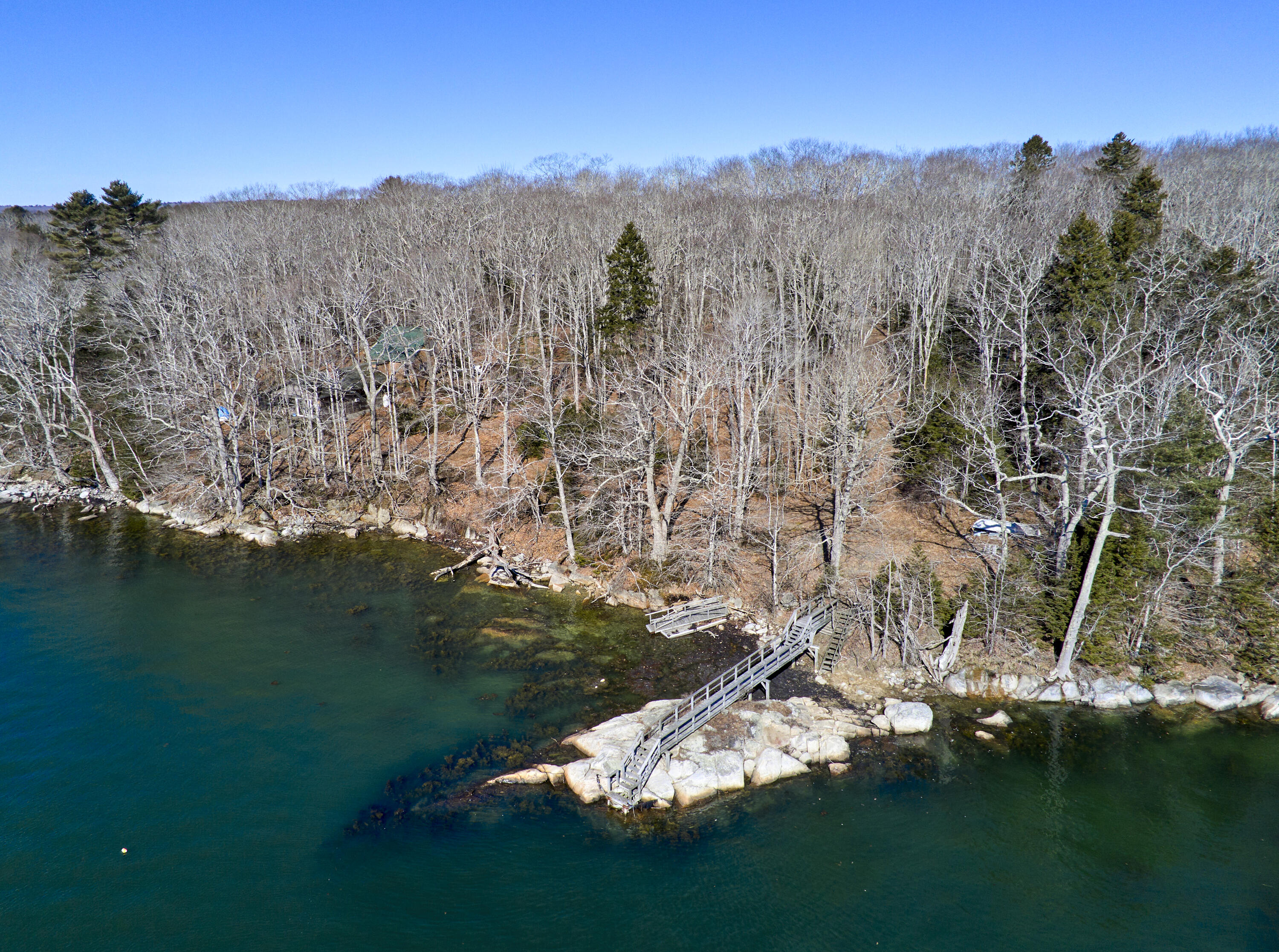 1582 Dutch Neck Road Waldoboro, ME 04572 - Photo 4 of 34 Log Home and pier