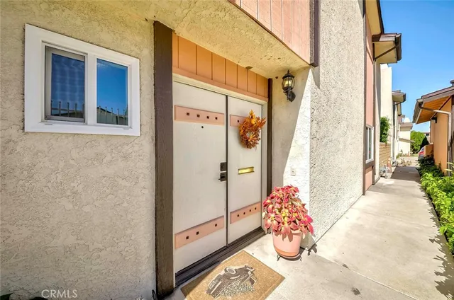 a view of a street with buildings